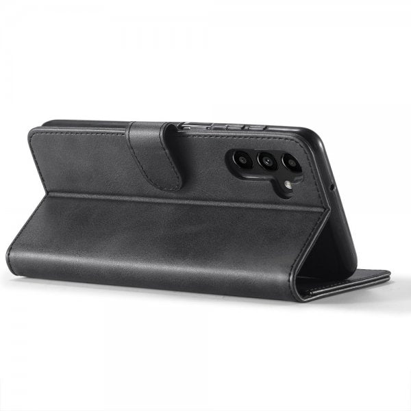Lc.Imeeke Samsung Galaxy A25 Etui med Kortlomme Stativfunktion Sort