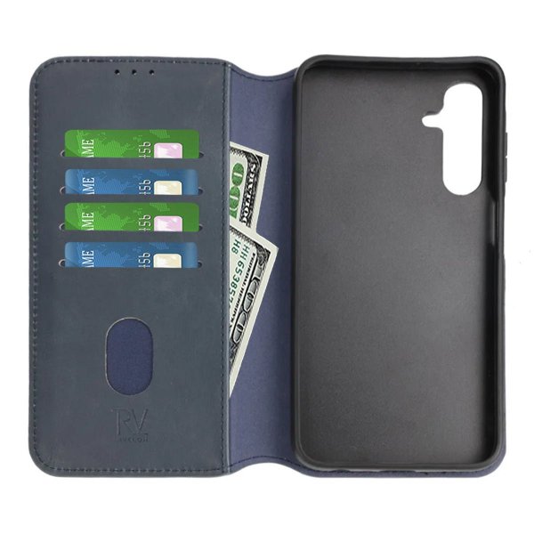 Rvelon Samsung Galaxy A25 Cover 4 Kortrum Blå