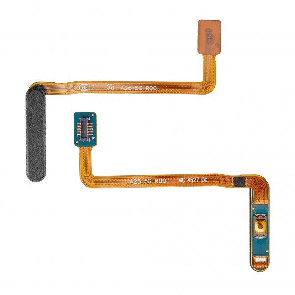 Samsung Galaxy A25 SM-A256 Tænd/sluk-knap med flexkabel - Sort