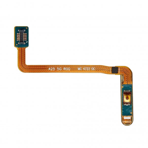 Samsung Galaxy A25 Afbryderknap med flexkabel - Gul