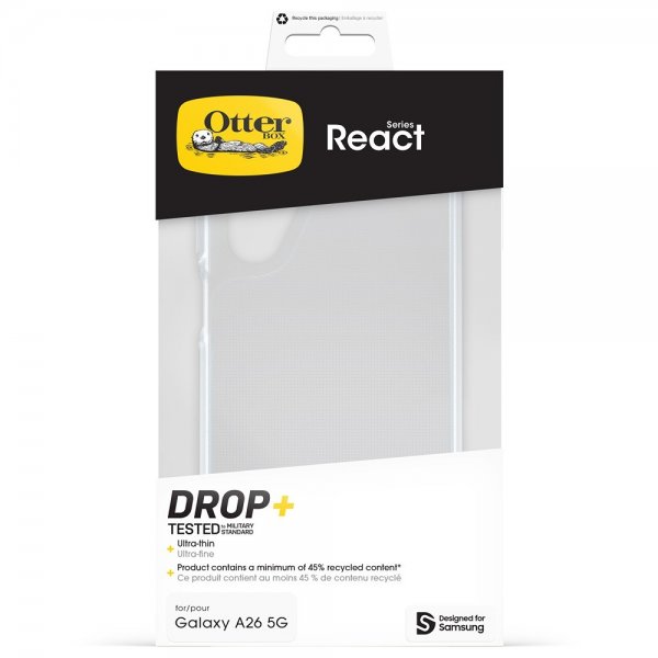 Otterbox Samsung Galaxy A26 Cover React Transparent