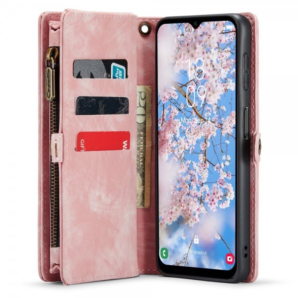 CaseMe Samsung Galaxy A34 5G Etui 008 Series Aftagelig Cover Rosa
