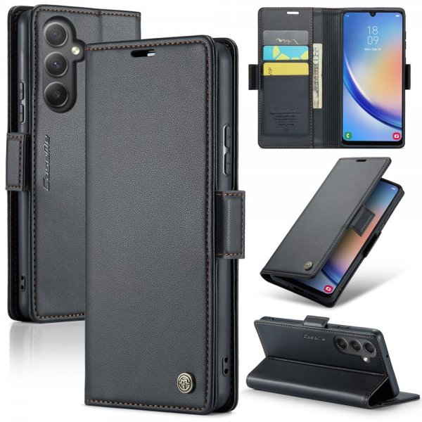 CaseMe Samsung Galaxy A34 5G Etui 023 Series Sort