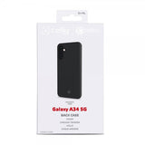 Celly Samsung Galaxy A34 5G Cover CROMO Sort