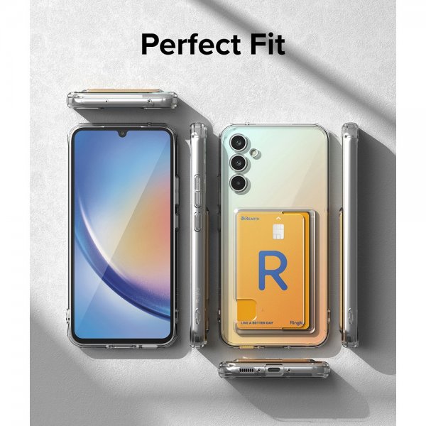 Ringke Samsung Galaxy A34 5G Cover Fusion Card Clear