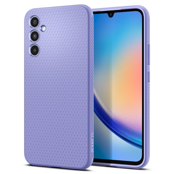 Spigen Samsung Galaxy A34 5G Cover Liquid Air Awesome Violet