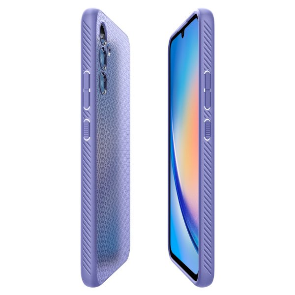 Spigen Samsung Galaxy A34 5G Cover Liquid Air Awesome Violet