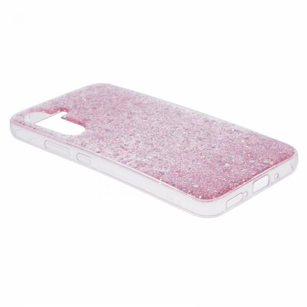Nordic Covers Samsung Galaxy A34 5G Cover Sparkle Series Blossom Pink