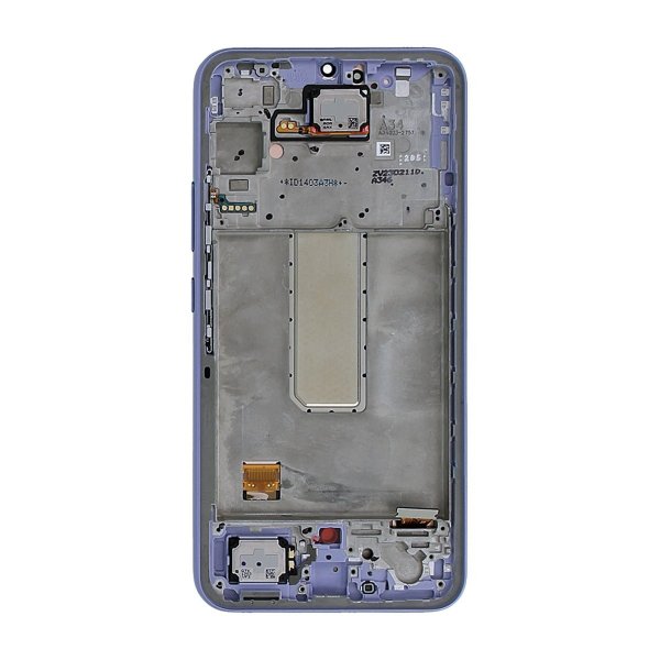 Samsung Galaxy A34 Skærm med LCD Display - Violet