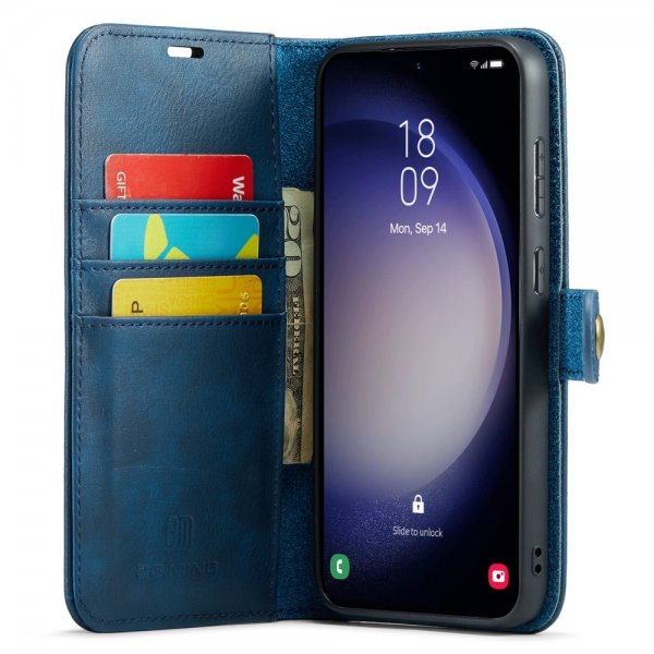 Dg.Ming Samsung Galaxy A35 Etui med Aftagelig Skal Blå