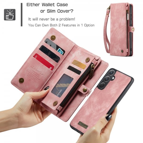 CaseMe Samsung Galaxy A36 Etui 008 Series Aftageligt Cover Rosa