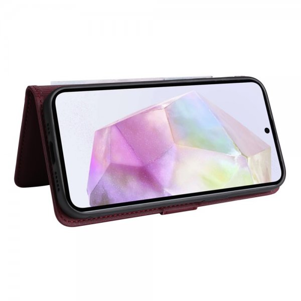 Betopnice Samsung Galaxy A36 Cover med Aftageligt Cover 005 Rød