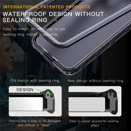 Redpepper Samsung Galaxy A36/Galaxy A37 Cover Vandtæt IP68 Sort
