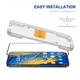 Enkay Samsung Galaxy A36/Galaxy A56 Skærmbeskyttelse med Monteringsramme Easy Install