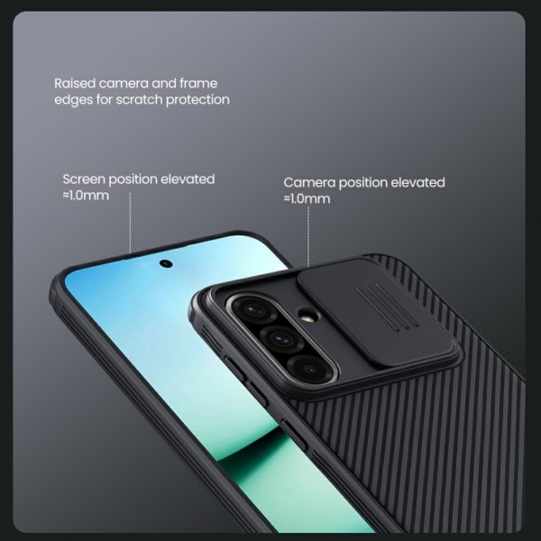 Nillkin Samsung Galaxy A36 Cover CamShield Pro Sort