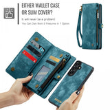 CaseMe Samsung Galaxy A37 Cover 008 Series Aftageligt Cover Blå