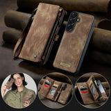 CaseMe Samsung Galaxy A37 Cover 008 Series Aftageligt Cover Brun