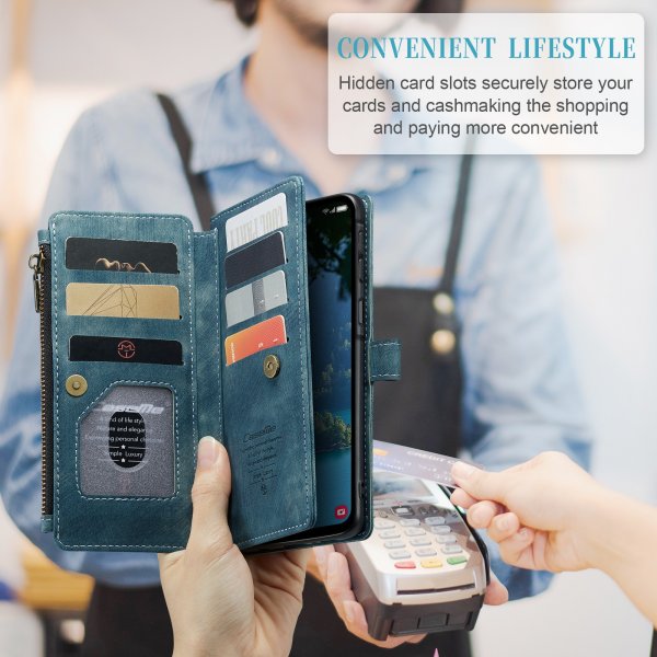 CaseMe Samsung Galaxy A37 Cover C30 Series Blå
