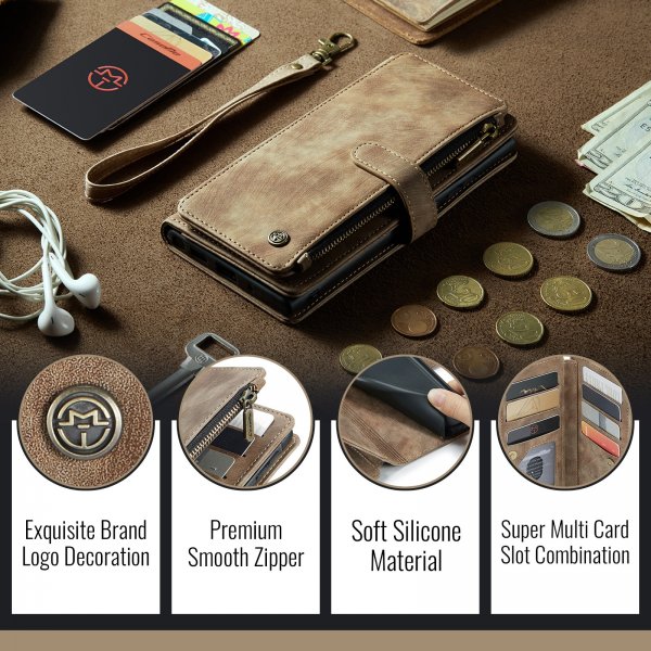 CaseMe Samsung Galaxy A37 Cover C30 Series Brun