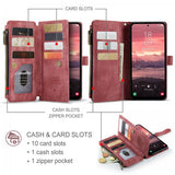 CaseMe Samsung Galaxy A37 Cover C30 Series Rød
