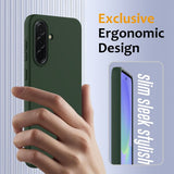 Samsung Galaxy A37 Cover med Strop Silikone MagSafe Grøn