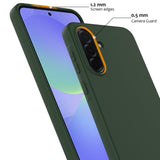 Samsung Galaxy A37 Cover med Strop Silikone MagSafe Grøn