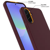 Samsung Galaxy A37 Cover med Strop Silikone MagSafe Rød