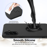 Samsung Galaxy A37 Cover med Strop Silikone MagSafe Sort