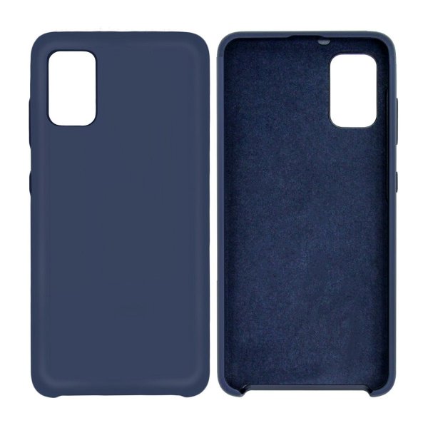 Samsung Galaxy A41 Cover Silikone Blå