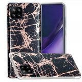 Samsung Galaxy A42 5G Cover Marmor Sort
