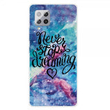 Samsung Galaxy A42 5G Cover Motiv Never Stop Dreaming