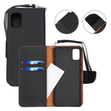 Samsung Galaxy A51 Cover med Stativ Sort