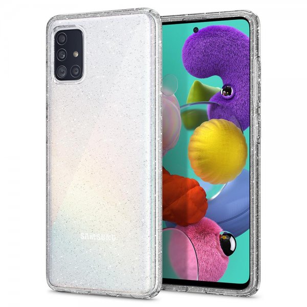 Spigen Samsung Galaxy A51 Cover Liquid Crystal Glitter Crystal Quartz