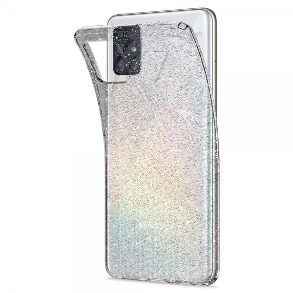 Spigen Samsung Galaxy A51 Cover Liquid Crystal Glitter Crystal Quartz
