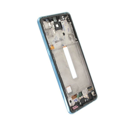 Samsung Galaxy A52 4G/5G Skærm med LCD Display Original - Blå