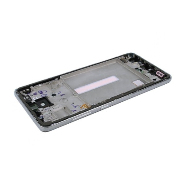 Samsung Galaxy A52 4G/5G Skærm med LCD Original - Hvid