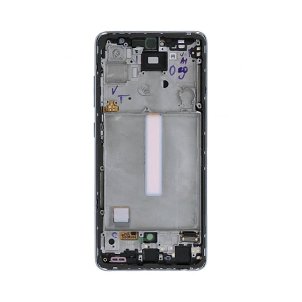 Samsung Galaxy A52 4G/5G Skærm med LCD Original - Hvid