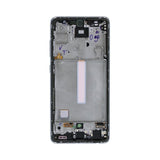 Samsung Galaxy A52 4G/5G Skærm med LCD Original - Hvid