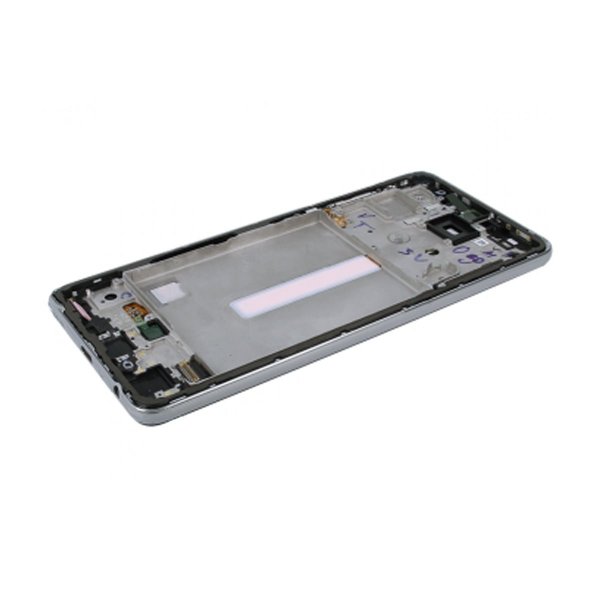 Samsung Galaxy A52 4G/5G Skærm med LCD Original - Hvid