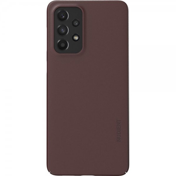 Nudient Samsung Galaxy A53 5G Cover Thin Case V3 Sangria Red