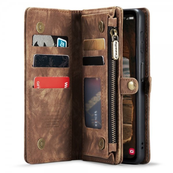 CaseMe Samsung Galaxy A54 5G Etui 008 Series Aftageligt Cover Brun