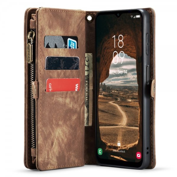 CaseMe Samsung Galaxy A54 5G Etui 008 Series Aftageligt Cover Brun