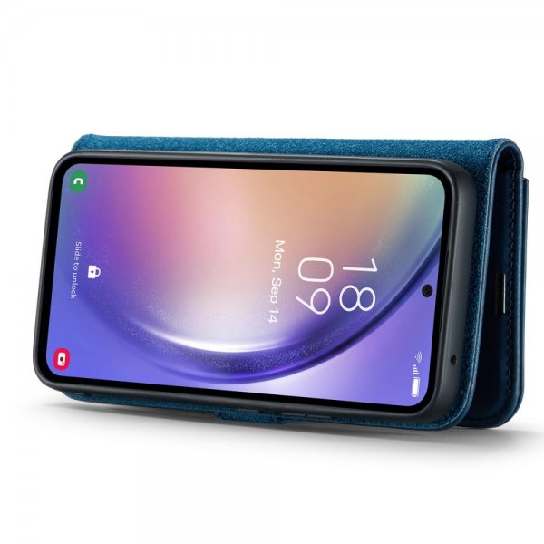 Dg.Ming Samsung Galaxy A54 5G Cover med aftageligt etui Blå