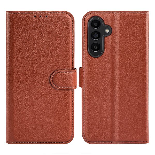 Samsung Galaxy A54 5G Cover med Stativ Brun