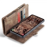 CaseMe Samsung Galaxy A55 Etui 008 Series Aftageligt Cover Brun