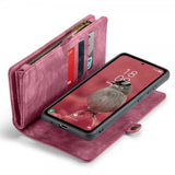 CaseMe Samsung Galaxy A55 Etui 008 Series Aftageligt Cover Rød