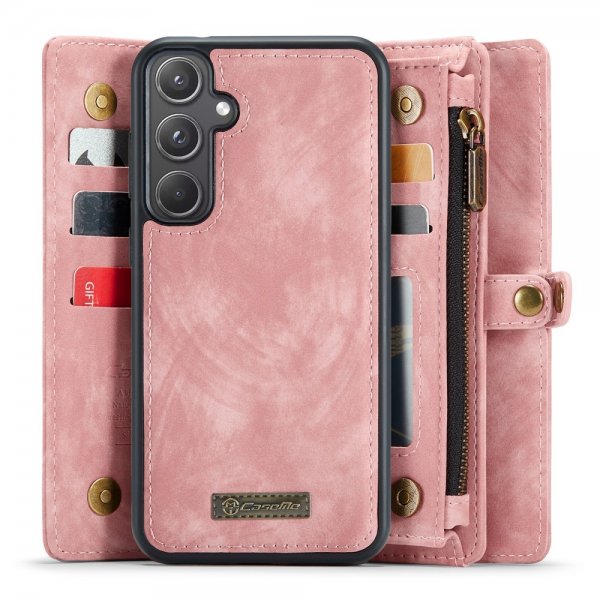 CaseMe Samsung Galaxy A55 Etui 008 Series Aftageligt Cover Rosa