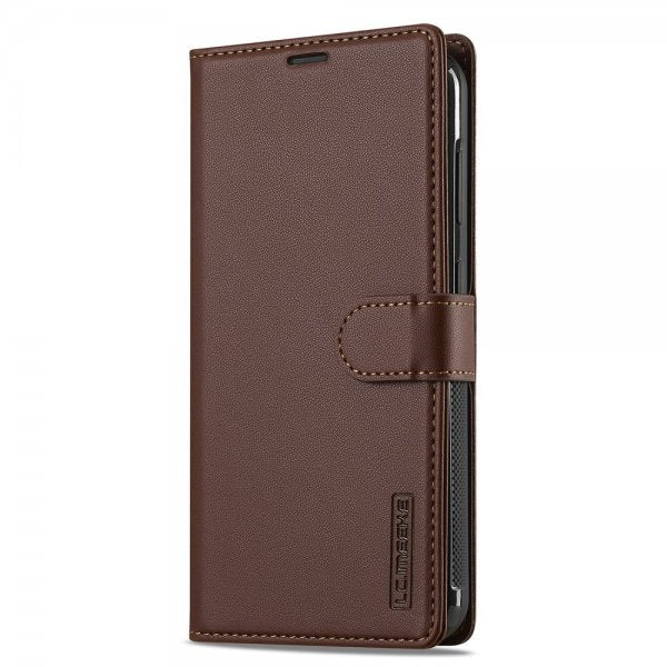 Lc.Imeeke Samsung Galaxy A55 Etui med Aftageligt Cover L2 Series MagSafe Brun