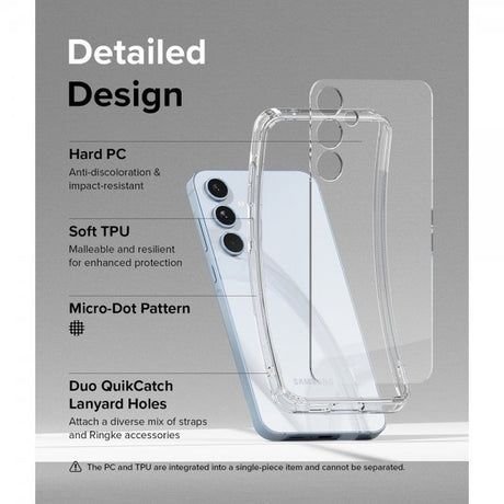 Ringke Samsung Galaxy A55 Cover Fusion Clear
