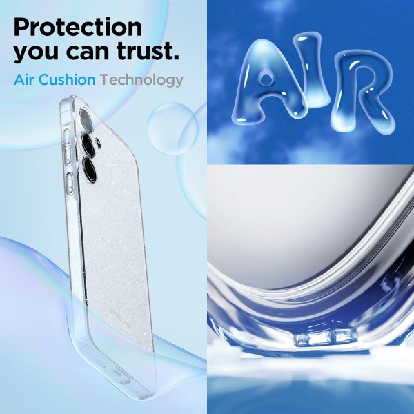 Spigen Samsung Galaxy A55 Cover Liquid Crystal Glitter Crystal Quartz